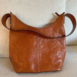 Fossil Leather Handbag